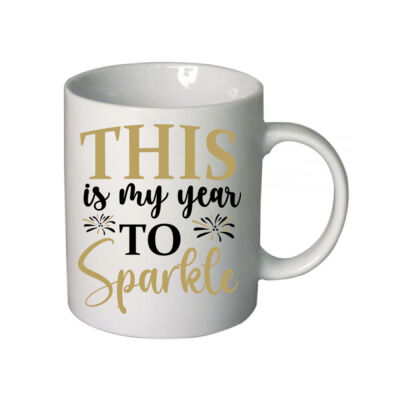 This is my year to Sparkle - Boutique Ceramic Mug Thumbnail