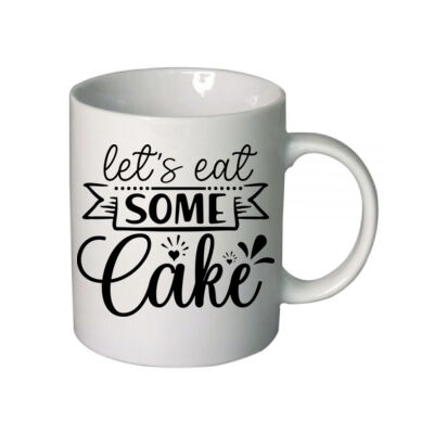 Let's eat some cake - Boutique Ceramic Mug Thumbnail