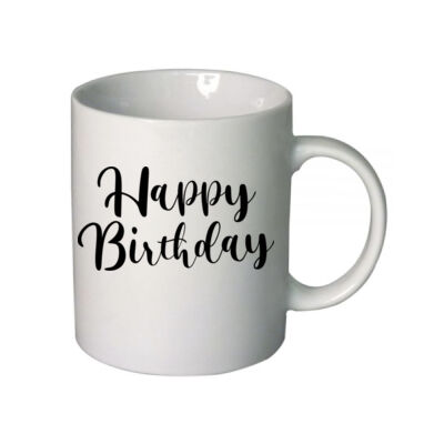 Happy Birthday  - Boutique Ceramic Mug Thumbnail