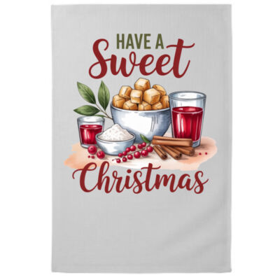 Have a sweet christmas  - 100% Cotton Tea Towel 7 Thumbnail