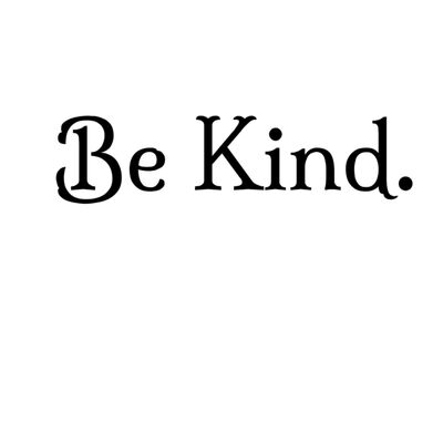 Be Kind Thumbnail