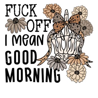 Fuck off I mean Good Morning, Floral. Thumbnail