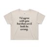 CROP TEE - 4062 CROP TEE - 4062 Thumbnail