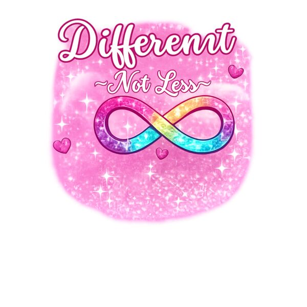 💙 Different Not Less – Autism Awareness Design Thumbnail